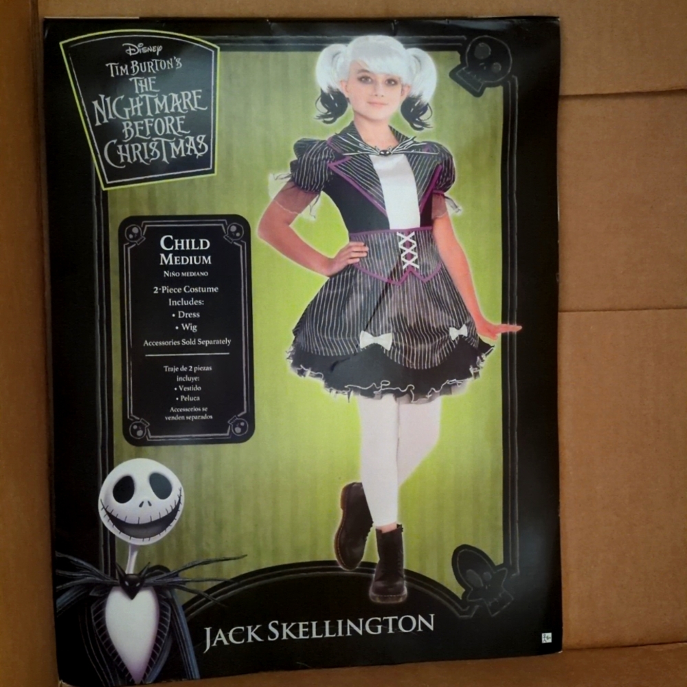Disney Tim Burton’s The nightmare before Christmas Jack Skellington
